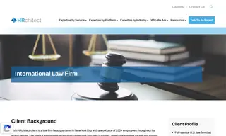 Preview of the International Law Firm Case Study
