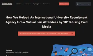 Preview of the International University Recruitment Agency Case Study