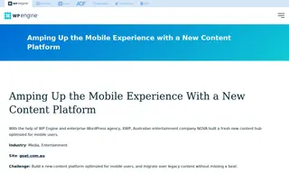 Preview of the NOVA Entertainment Case Study