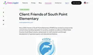 Preview of the Friends of South Pointe Elementary Case Study