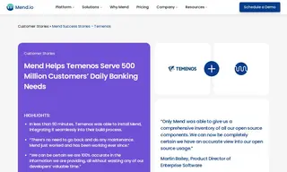Preview of the Temenos Case Study