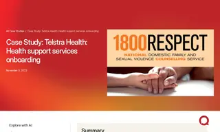 Preview of the Telstra Health Case Study