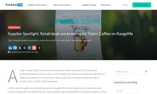 Preview of the Tylers Coffee Case Study