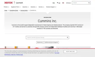 Preview of the Cummins Case Study