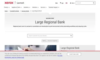 Preview of the Large regional bank Case Study