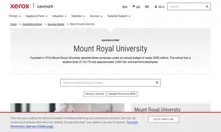 Preview of the Mount Royal University Case Study