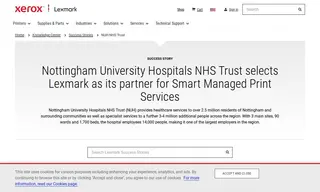 Preview of the Nottingham University Hospitals NHS Trust Case Study