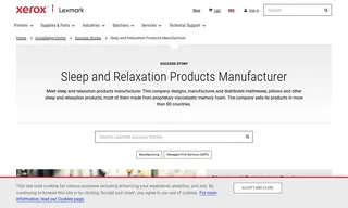 Preview of the Sleep and Relaxation Products Manufacturer Case Study