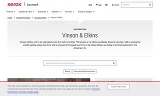 Preview of the Vinson & Elkins LLP Case Study