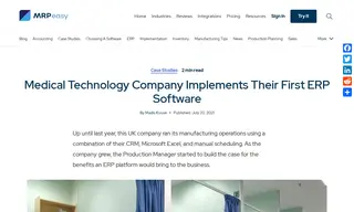Preview of the UK Medical Technology Company Case Study