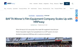 Preview of the Motion Impossible Case Study