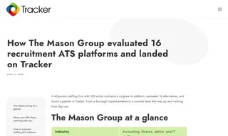Preview of the The Mason Group Case Study