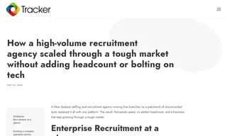 Preview of the Enterprise Recruitment Case Study
