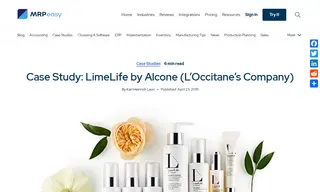 Preview of the LimeLife by Alcone Case Study