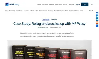Preview of the Rollagranola Case Study