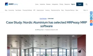 Preview of the Nordic Aluminium Case Study
