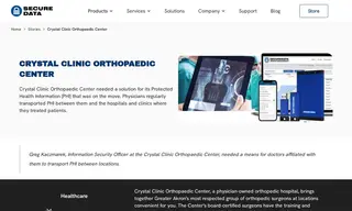 Preview of the Crystal Clinic Orthopaedic Center Case Study