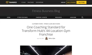 Preview of the Transform Hub Case Study