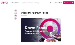 Preview of the Dawn Foods Case Study