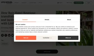 Preview of the Raíz Hotel Boutique Case Study
