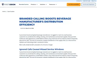 Preview of the Global Beverage Manufacturer Case Study