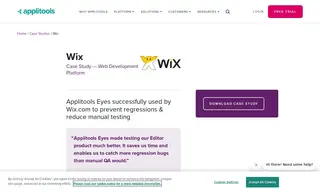 Preview of the Wix Case Study