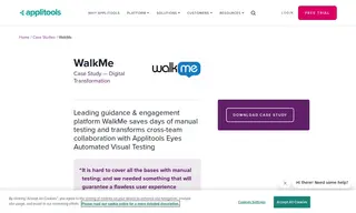 Preview of the WalkMe Case Study