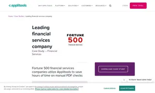 Preview of the Leading Financial Services Company Case Study