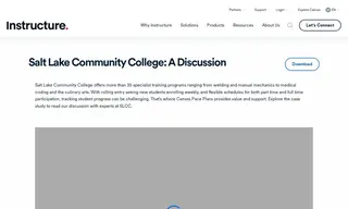 Preview of the Salt Lake Community College Case Study