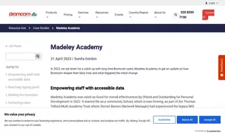 Preview of the Madeley Academy Case Study