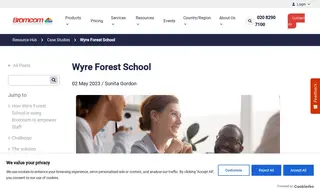Preview of the Wyre Forest School Case Study