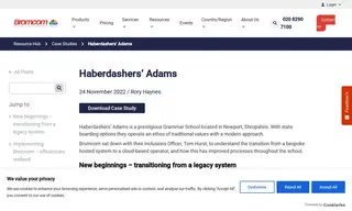 Preview of the Haberdashers’ Adams Case Study