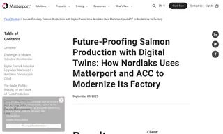 Preview of the Nordlaks Products Case Study