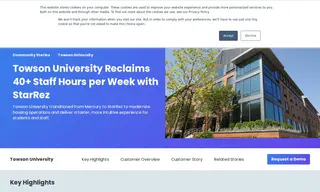 Preview of the Towson University Case Study