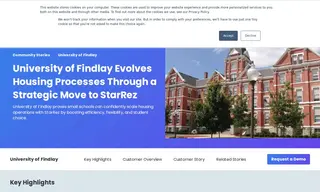 Preview of the University of Findlay Case Study