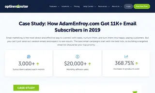 Preview of the AdamEnfroy.com Case Study