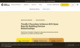 Preview of the Totally Chocolate Promo Case Study