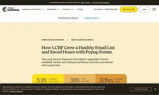 Preview of the Lung Cancer Research Foundation (lcrf) Case Study