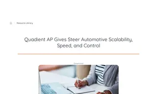 Preview of the Steer Automotive Group Case Study