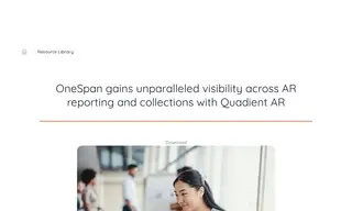 Preview of the OneSpan Case Study