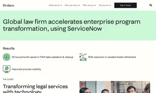 Preview of the Leading International Law Firm Case Study