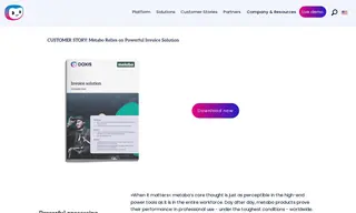 Preview of the Metabo Case Study