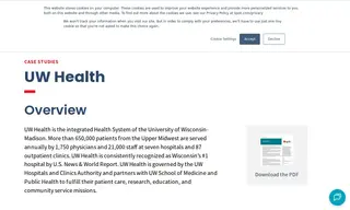 Preview of the UW Health Case Study