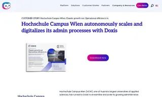 Preview of the Hochschule Campus Wien Case Study
