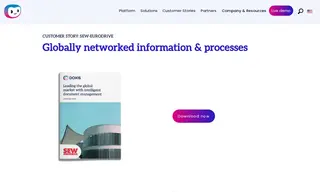 Preview of the SEW-EURODRIVE Case Study