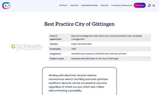 Preview of the City of Göttingen Case Study