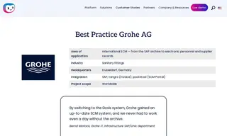 Preview of the Grohe AG Case Study