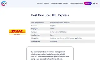 Preview of the DHL Express Case Study