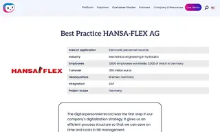 Preview of the Hansa-flex AG Case Study