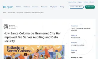 Preview of the Santa Coloma de Gramenet City Hall Case Study